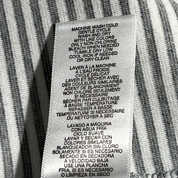 MICHAEL MICHAEL KORS || Mini A-Line Stripe Skirt. Sz. 10 - Picture 7 of 7